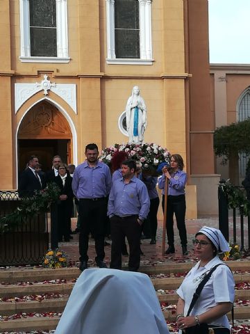 Recibimiento a la Virgen de Lourdes en su visita a Totana - 35