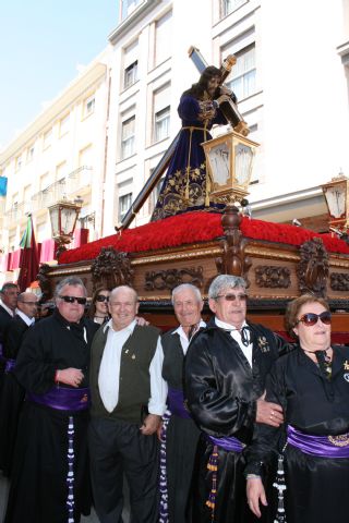 Encuentro con la Hermandad de Jesús en el Calvario. Viernes Santo medio día 2014 - 43