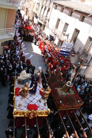 Encuentro con la Hermandad de Jesús en el Calvario. Viernes Santo medio día 2014 - 49