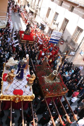 Encuentro con la Hermandad de Jesús en el Calvario. Viernes Santo medio día 2014 - 56