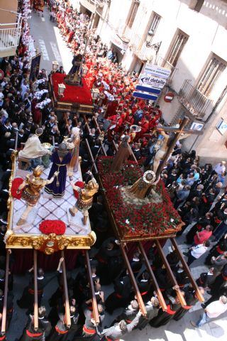 Encuentro con la Hermandad de Jesús en el Calvario. Viernes Santo medio día 2014 - 58