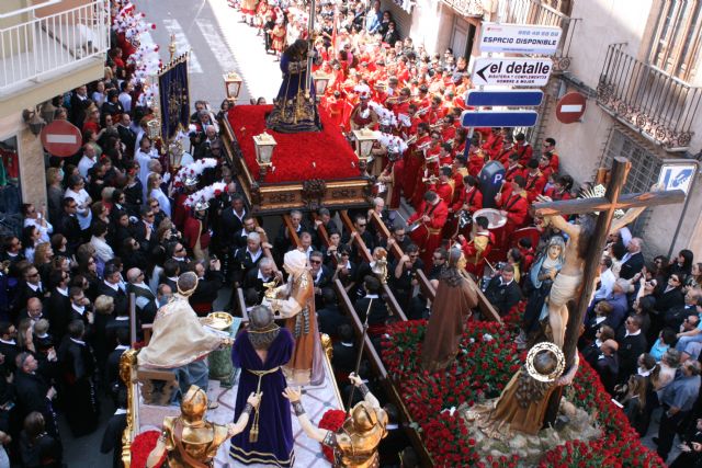 Encuentro con la Hermandad de Jesús en el Calvario. Viernes Santo medio día 2014 - 60