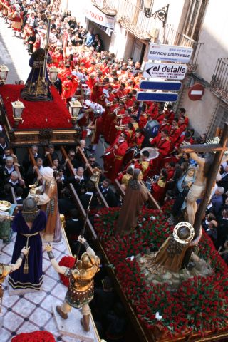 Encuentro con la Hermandad de Jesús en el Calvario. Viernes Santo medio día 2014 - 62